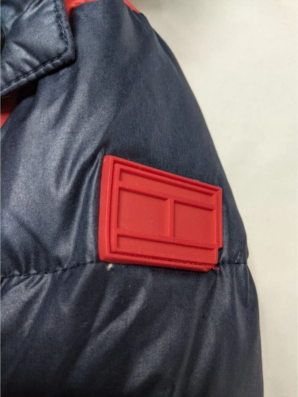 TOMMY HILFIGER KIDS BABY BOY TODDLER 18M 2T WINTER JACKET FUR HOOD DOWN PUFFER